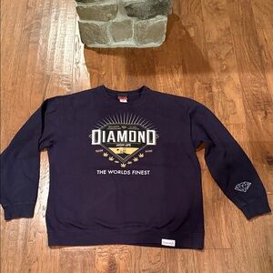 Diamond Supply Co. Navy Crewneck Sweatshirt